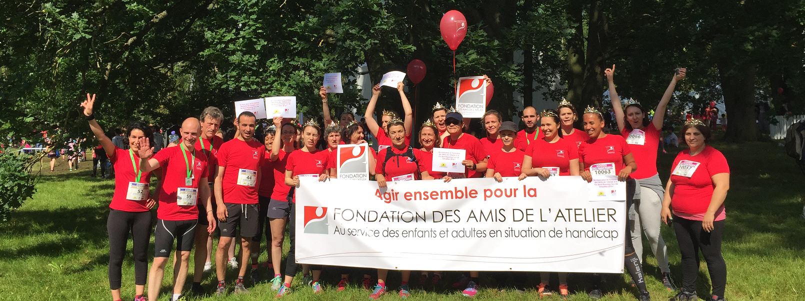 Courir pour la Fondation des Amis de l'Atelier